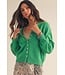 Darcy Jade Green Cardigan Top