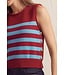 Sammie Burgundy Striped Sweater Top