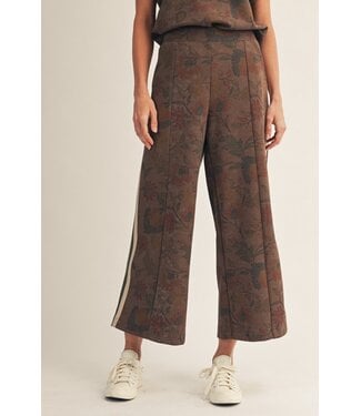 Jodifl Ella Brown Floral Pants