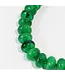 Sugar Bead Green Necklace