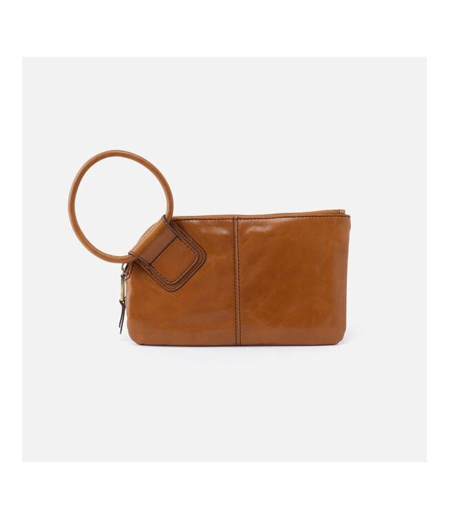 Hobo Sable Wristlet Truffle