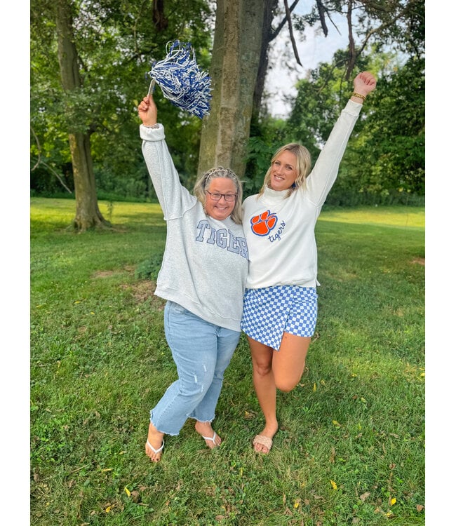 Tigers Heather Gray Sweatshirt