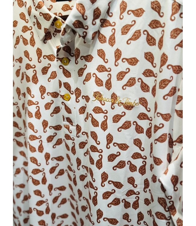 Tobacco & Timber Rust Leaf Polo