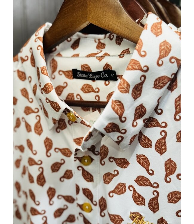 Tobacco & Timber Rust Leaf Polo