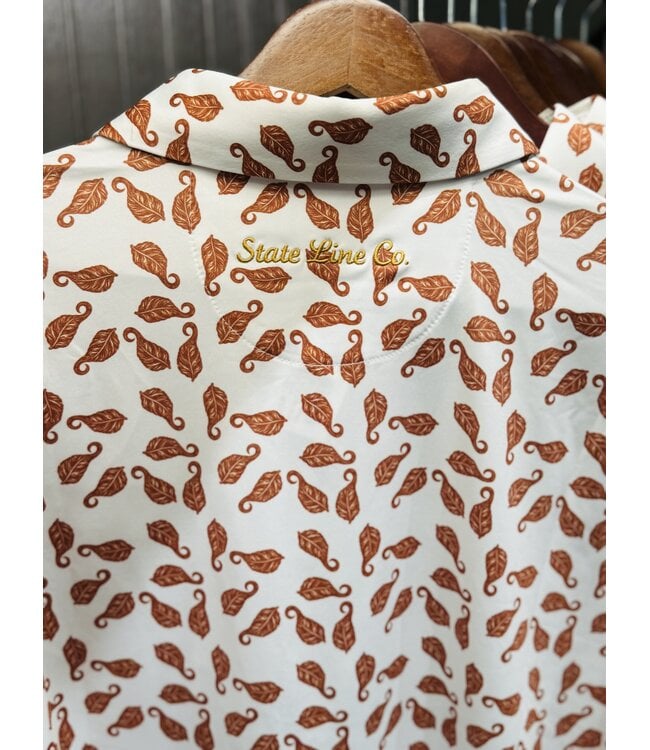 Tobacco & Timber Rust Leaf Polo