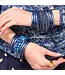 BuDhaGirl Marine All Weather Bangles Serenity Prayer