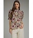 Nelle Wine Floral Top