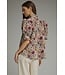 Nelle Wine Floral Top