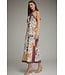 Shana Ecru Floral Midi Dress