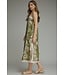 Amanda Olive Floral Midi Dress