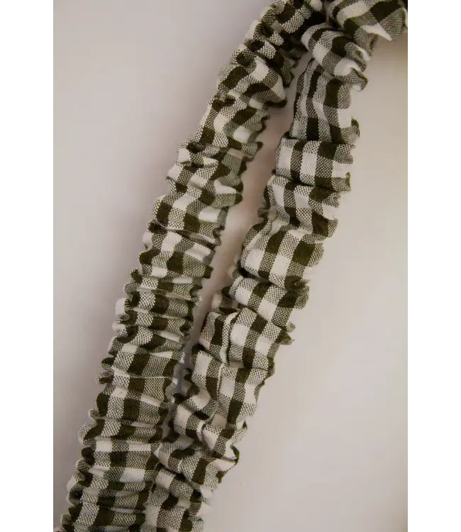 Aspen Gingham Lanyard
