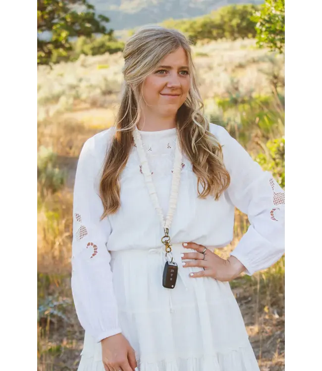 Oat Milk Lanyard