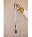Brown Checkered Lanyard