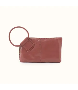 Hobo Hobo Sable Wristlet Rosewood
