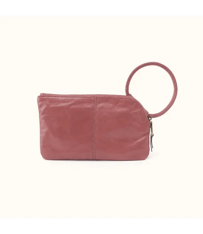Hobo Sable Wristlet Rosewood