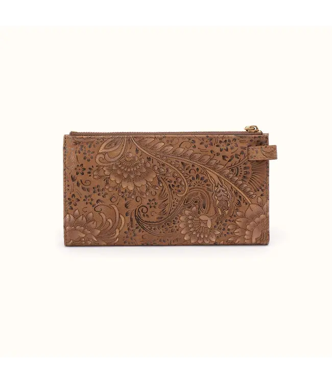 Hobo Jill Large Bifold Wallet Mink Folklore
