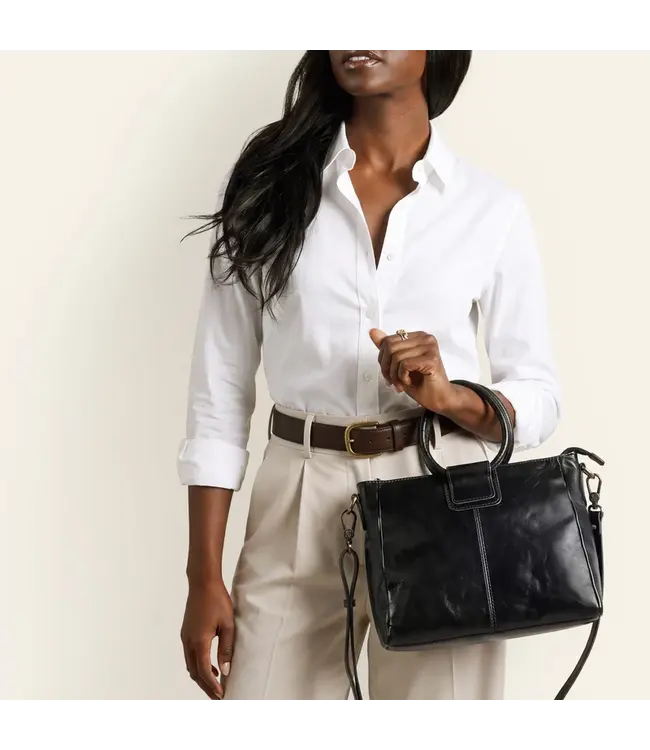 Hobo Sheila Medium Satchel Black