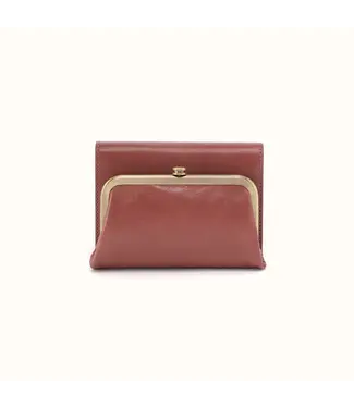 Hobo Hobo Robin Compact Wallet Rosewood