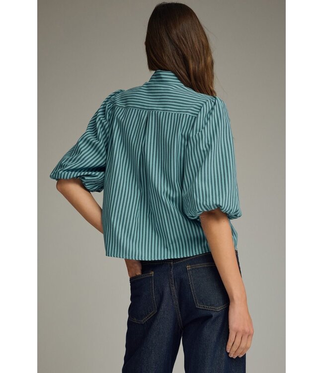 Lucky Blue Striped Top