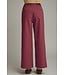 Jenny Burgundy Wide Leg Pants