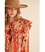 Sherry Rust Floral Patchwork Top