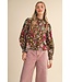 Carly Ash Olive Floral Top