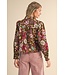 Carly Ash Olive Floral Top