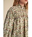 Anne Cream Garden Smocked Floral Top