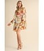 Kim Cream Floral Dress