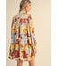 Kim Cream Floral Dress