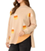 Candy Corn Tan Sweater