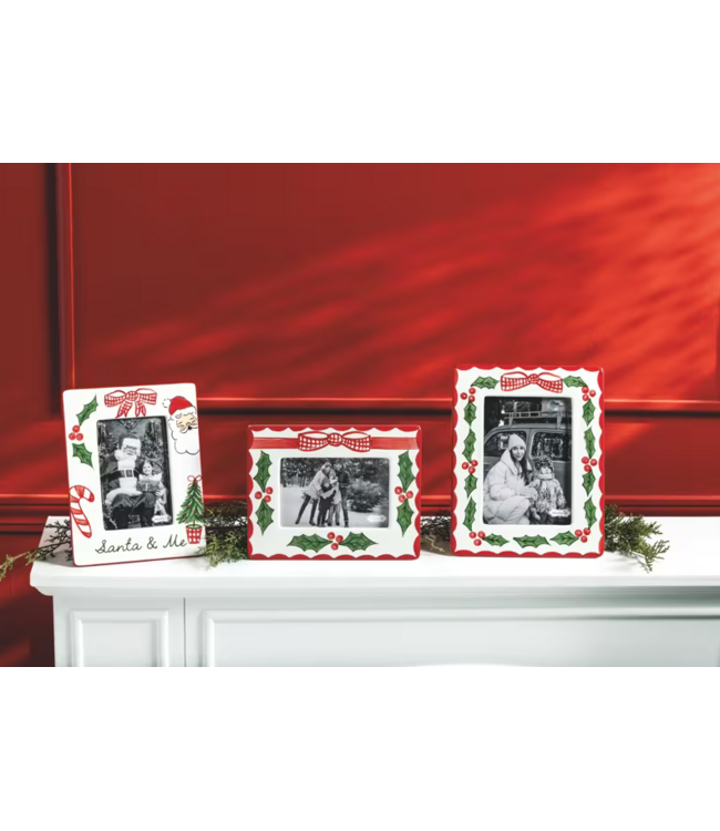 Christmas Holly Large Frame