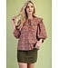 Toni Terracotta Floral Top