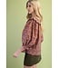 Toni Terracotta Floral Top