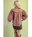 Toni Terracotta Floral Top