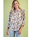 Karen Khaki Leopard Top