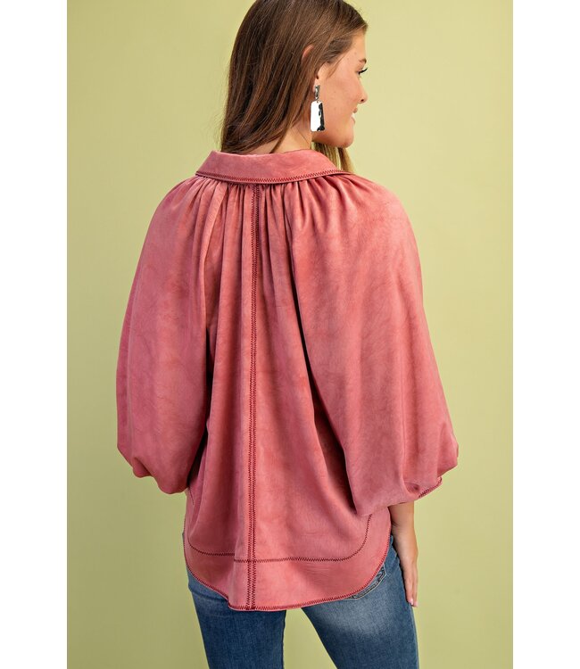 Taylor Rose Satin Top