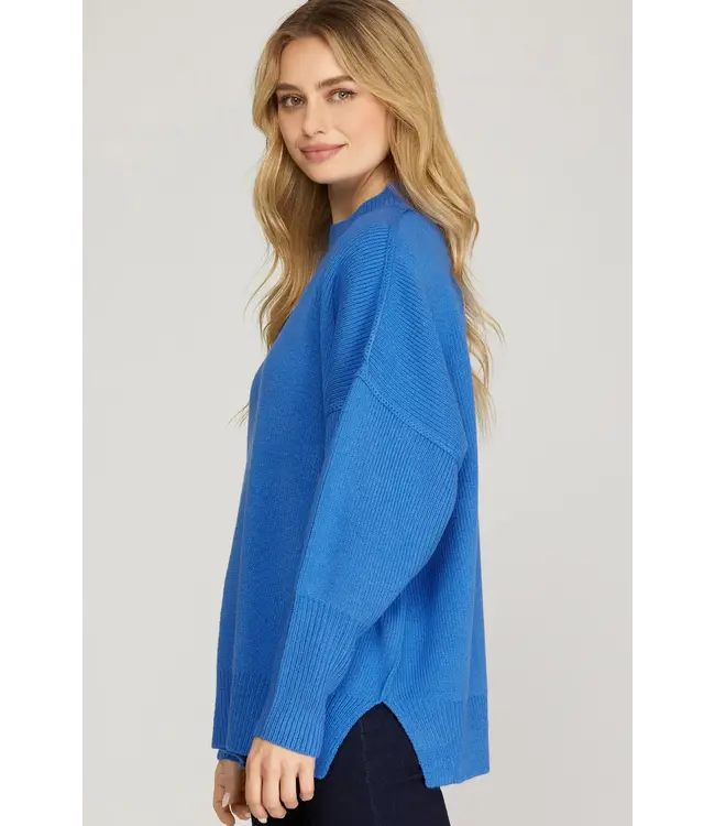 Vivian Diva Blue Sweater