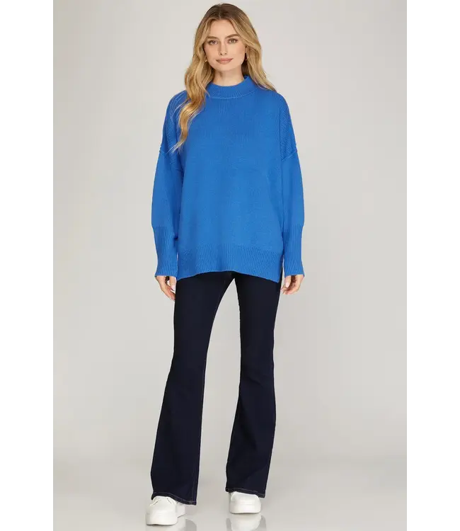 Vivian Diva Blue Sweater