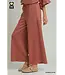 Jen Terracotta Wide Leg Pants