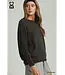 Vivi Charcoal Batwing Top