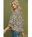 Wendi Brown Floral Top