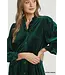 Carter Hunter Green Velvet Dress