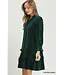 Carter Hunter Green Velvet Dress