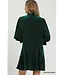 Carter Hunter Green Velvet Dress