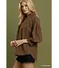 Stella Cappuccino Stripe Seersucker Top