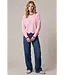 Barbara Pink Scallop Sweater