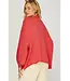 Ellen Red Coral Sweater