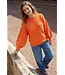 Marty Orange Sweater