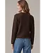Cora Brown Sweater Cardigan